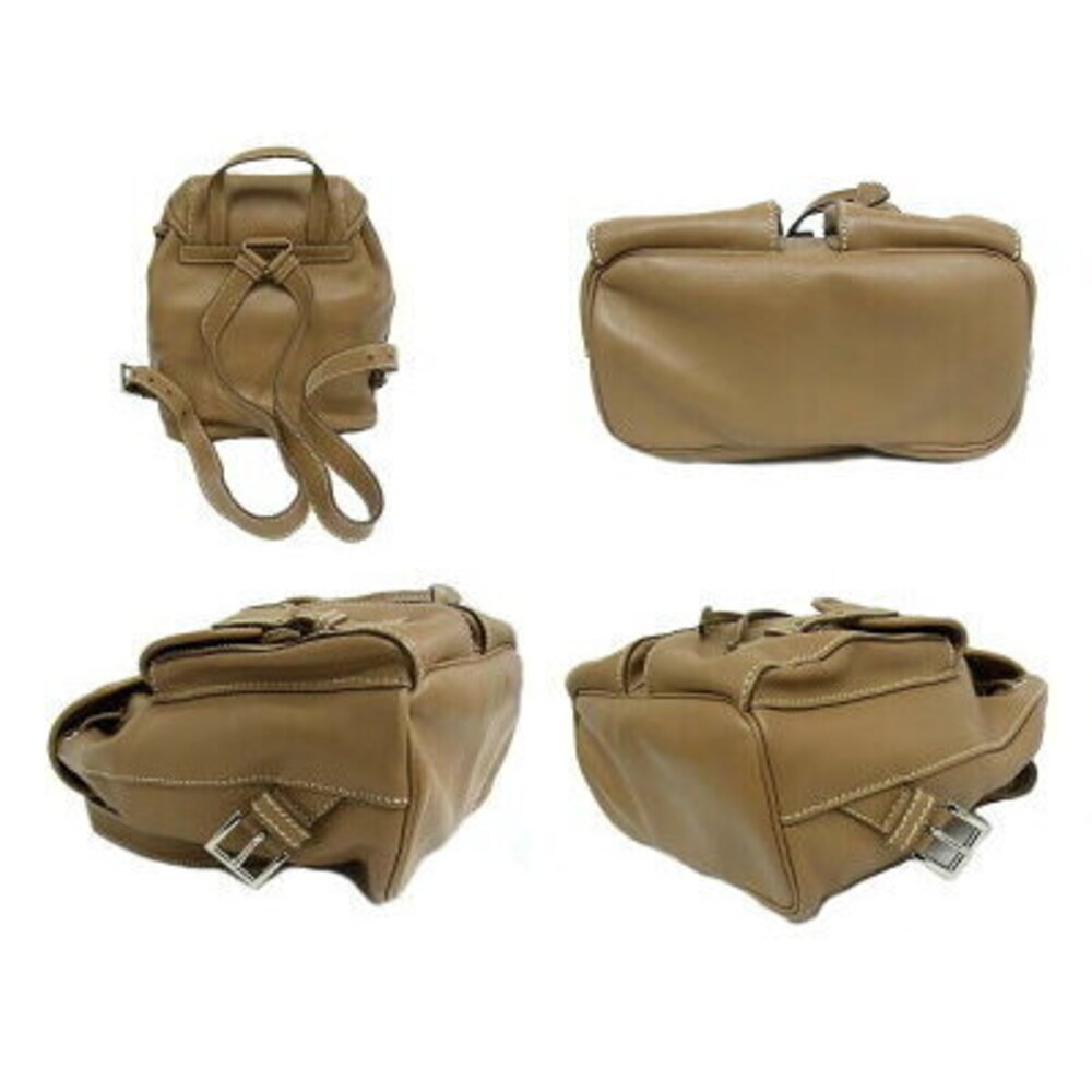 Prada Caramel Brown Leather Backpack - Picture 4 of 6